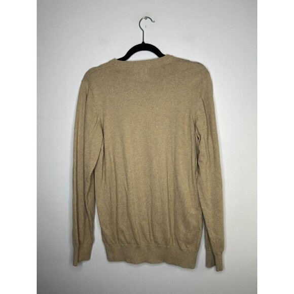 L.L. Bean Sweater Mens Pullover Cotton Cashmere Blend Sweater Size Mediu… - Picture 5 of 9